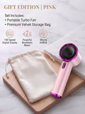 PHOLAS Fan + Velvet Bag