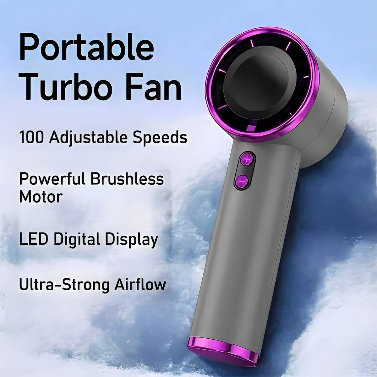 PHOLAS Portable Turbo Fan